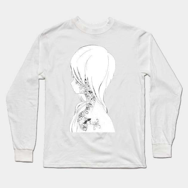 Dream Long Sleeve T-Shirt by ivielim